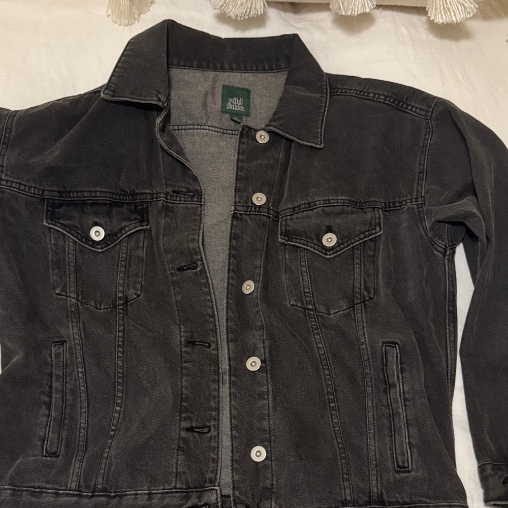 Wild Fable Charcoal Jean Jacket